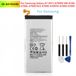 Batterie D'Origine EB-BA700ABE 2600mAh Pour Samsung Galaxy A7 2015 A700FD SM-A700 A700L A700F/H/S A700K A700YD A7000 A70 vue 0
