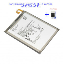 Batterie Samsung Galaxy A7 3300 Version EB-BA750ABU, 1x2018 mAh, A730x A750 SM-A730x A10 SM-A750F + Kit d'Outils de Rép vue 0