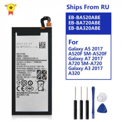 Batterie de Remplacement pour Samsung Galaxy A5 2017 (SM-A520F), A7 2017 (SM-A720) et A3 2017 (A320) Édition 2017. vue 0
