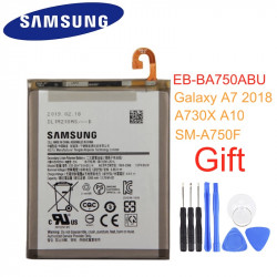 Batterie d'Origine EB-BA750ABU EB-BA750ABN pour Samsung Galaxy A7 2018 Version A730x A750 SM-A730x A10 SM-A750F SM-A105F vue 0