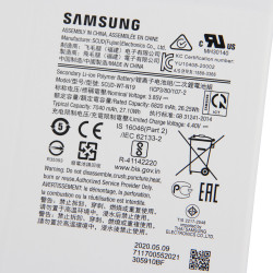 Batterie de Remplacement SCUD-WT-N19 mAh pour Samsung Galaxy Tab A7 T500 T505C 6820 vue 5