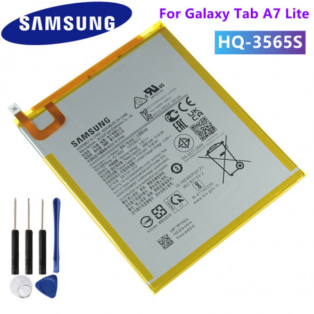 Batterie HQ-3565S Originale pour Galaxy Tab A7 Lite avec 4980/5100mAh et Outils Gratuits Inclus. vue 0