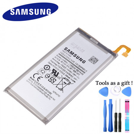 Batterie EB-BJ805ABE mAh avec Outils pour Samsung Galaxy A6 Plus A6 + SM-A605F A605G A6050 A605K A605FN A605GN - Origina vue 0