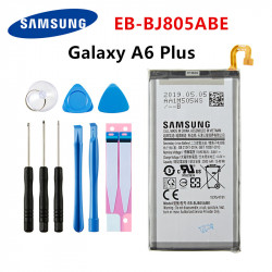 Batterie Originale EB-BJ805ABE 3500mAh pour Galaxy A6 Plus A6 + SM-A605F A605G A6050 A605K A605FN A605GN A6058 + Outils vue 0