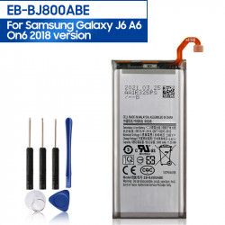 Batterie de Remplacement EB-BJ800ABE pour Samsung GALAXY J6 A6 On6 (2018, SM-A600F, 3000 mAh) vue 0