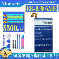 Batterie Li-Polymère EB-BJ805ABE 5500mAh pour Samsung Galaxy A6 Plus A6 + SM-A605F A605G A6050 A605K A605FN A605GN. vue 0