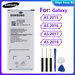 Batterie d'Origine EB-BA510ABE EB-BA510ABA pour Samsung Galaxy A5 2015 A5 2016 EB-BA520ABE A5 2017 SM-A520F A5 2018 SM-A vue 0