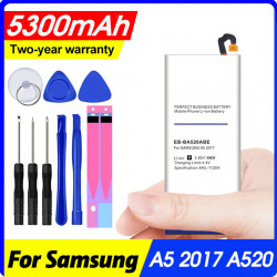 Batterie de Remplacement EB-BA520ABE 5300mAh pour Samsung Galaxy A5 2017 (SM-A520F) vue 0
