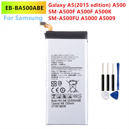 Batterie De Remplacement d'origine EB-BA500ABE pour Samsung Galaxy A5 (2015 édition) A500 SM-A500F A500F A500K SM-A500F vue 0