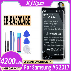 Batterie de Remplacement EB-BA520ABE mAh pour Samsung Galaxy A5 (4200) A520 A520F 2017 avec Numéro de Suivi vue 0