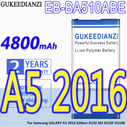 Batterie Haute Capacité EB-BA510ABE 4800mAh pour Samsung GALAXY A5 2016 Édition A510 SM A510F A5100 vue 0
