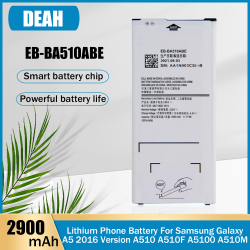Batterie Rechargeable Au Lithium EB-BA510ABE 2900mAh Pour Samsung Galaxy A5 2016 Version A510 A510F A5100 A510M A510FD A vue 0