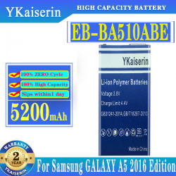 Batterie Rechargeable EB-BA510ABE 5200mAh pour Samsung Galaxy A5 2016 A510 A510F A5100 A510M A510FD A510K A510S. vue 0