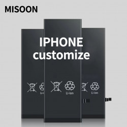 Batterie de Remplacement Haute Capacité Misoon pour iPhone 6S 6 7 8 11 12 X SE 5s 5 5C XR XS MAX Apple 11 PRO 12MI. vue 0