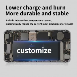 Batterie de Remplacement Haute Capacité Misoon pour iPhone 6S 6 7 8 11 12 X SE 5s 5 5C XR XS MAX Apple 11 PRO 12MI. vue 1