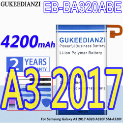 Batterie Haute Capacité EB-BA320ABE 4200mAh pour Samsung Galaxy A3 2017 (SM-A320F) vue 0