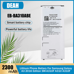 Batterie Rechargeable Au Lithium 3.7V 2300mAh EB-BA310ABE Pour Samsung Galaxy A3 2016 Édition SM-A310F A310 A310F A310M vue 0