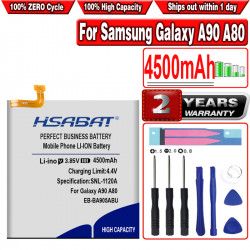 Batterie 4500mAh pour Samsung Galaxy A90 A80 EB-BA905ABU SM-A905F SM-A8050 SM-A805F/DS, SM-A805F. vue 0
