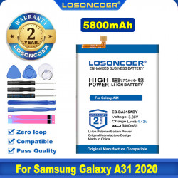 Batterie Externe 5800mAh pour Samsung Galaxy A51, A60, A70, A71, A80, A90 5G, A20S, A10S, A11, A115, A21S, A217F, A31 20 vue 5