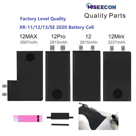 Kit de Réparation Rechargeable JC V1SE V1S QianLi Appolo pour Cellules de Batterie sans Flex pour iPhone 11/12/13 XR/XS vue 0