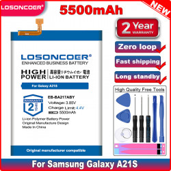 Batterie Externe 5800mAh pour Samsung Galaxy A10S A20S A11 A115 A21S A31 2020 A40 2019 A50 A505F A51 A51 5G A60 A70 A71  vue 4