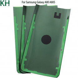 Coque arrière en verre 3D pour Samsung Galaxy A80 A805 avec boîtier de batterie et bâton adhésif de remplacement. vue 5
