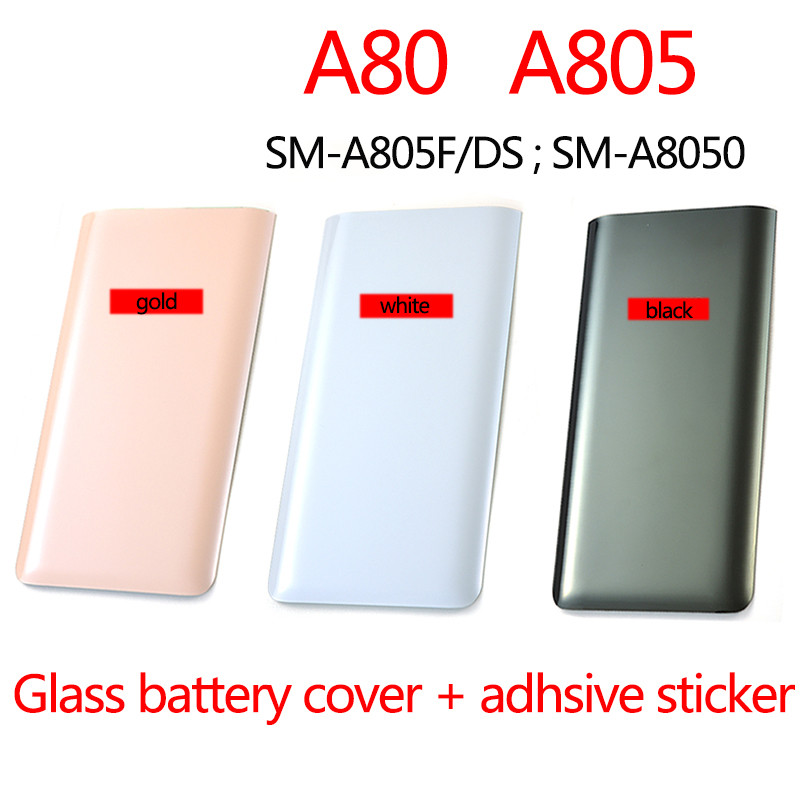 Coque Arrière de Batterie de Rechange pour Galaxy A80 A805 SM-A805F/DS SM-A8050. vue 0