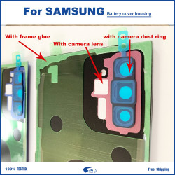 Coque Arrière en Verre Etanche pour Samsung Galaxy Note 10 N970 SM-N970F - Un Cadeau Parfait! vue 1
