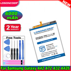 Batterie EB-BA426ABY 6000mAh pour Samsung Galaxy A42 A72 A32 A426 A72 5G SM-A326B SM-A426B SM-A726B. vue 0