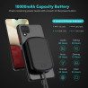 Coque de Batterie 10000mAh pour Samsung Galaxy A12, Etui de Charge Compatible avec S21/22/A52/A73/A42/A535G/A72/A71/M33/ vue 1