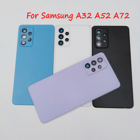 Coque de Batterie Arrière et Objectif d'Appareil Photo pour Galaxy A32 A52 A72 4G A325 A525 A725. vue 0