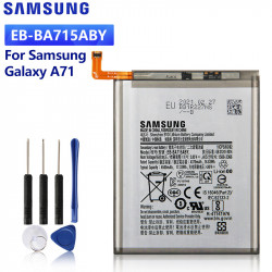 Batterie de Remplacement Authentique EB-BA715ABY pour Galaxy A71 SM-A7160, 4500 mAh vue 0