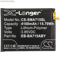 Batterie 4100mAh pour Samsung Galaxy A71 EB-BA715ABY GH82-22153A SM-A715F SM-A7160 SM-A716B SM-A716G vue 0