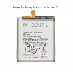 Batterie de Remplacement Samsung Galaxy A71 5G 4500mAh - Nouveauté, Pas pour 4G vue 0