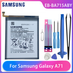 Batterie de Remplacement Originale EB-BA715ABY 4500mAh pour Téléphone Portable Galaxy A71 SM-A7160 avec Outils Gratuit vue 0