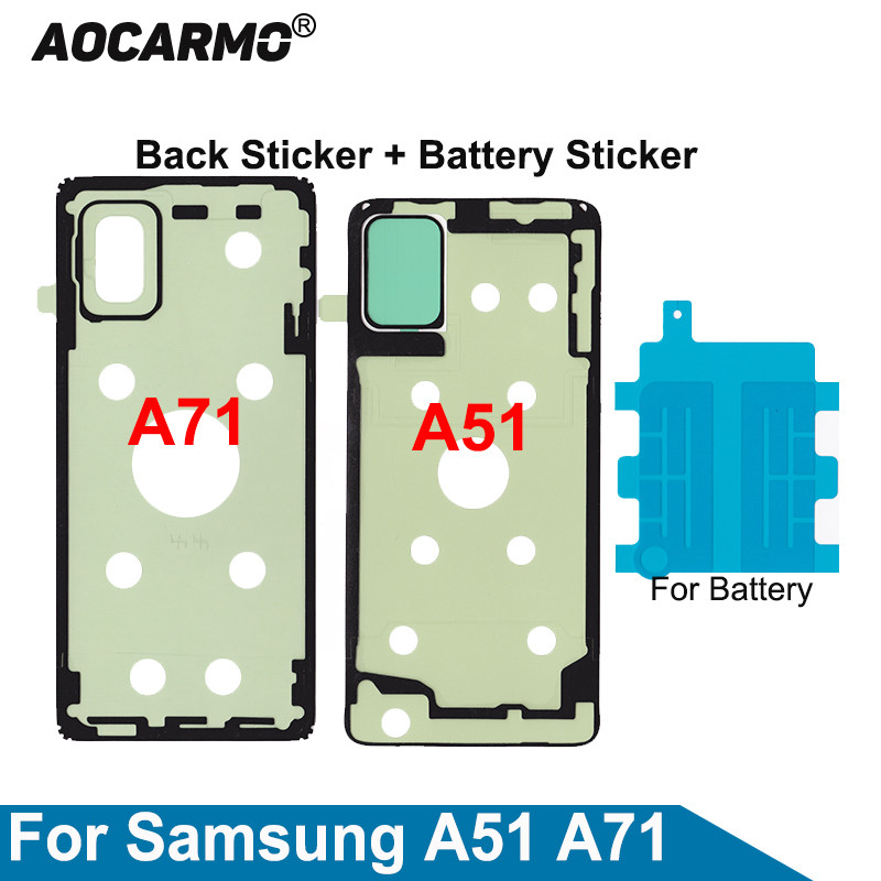 Batterie de Remplacement Adhésive Autocollante pour Samsung Galaxy A51 A71 SM-A7160 SM-A5160. vue 0