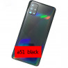 Coque de Téléphone Galaxy A51 A515 A71 A715 avec Couvercle Arrière de Batterie, Panneau de Porte Arrière, Couvercle  vue 2