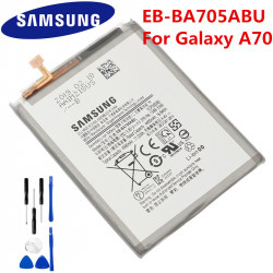 Batterie de Remplacement 100% d'Origine pour Galaxy A70 A705 EB-BA705ABU A705FN SM-A705, SM-A705W mAh, Akku, Téléphone vue 0