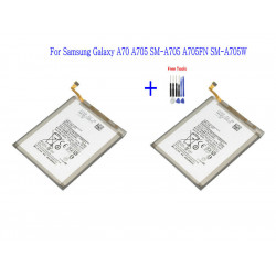 Batterie de Remplacement 4500mAh pour Samsung Galaxy A70 A705 EB-BA705ABU A705FN SM-A705, 2x SM-A705W mAh, Kit d'Outils  vue 0