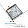 Batterie EB-BA705ABU EB-BA905ABU pour Samsung Galaxy A70 A705 SM-A705 A705FN SM-A705W A90 A80 SM-A905F SM-A8050 SM-A805F vue 3