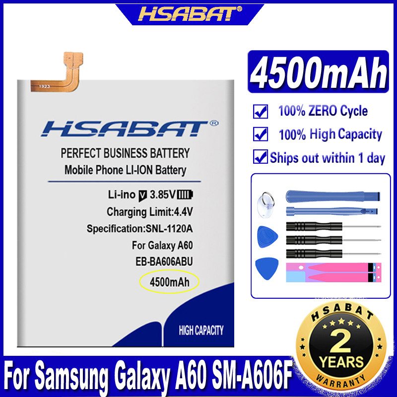 Batterie pour Samsung Galaxy A60 EB-BA606ABU/DS 4500 mAh vue 0
