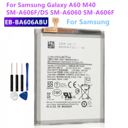 Batterie EB-BA606ABU Originale 3500mAh pour Samsung Galaxy A60 M40 SM-A606F/DS SM-A6060 SM-A606F - Kit de Batterie et Ou vue 0