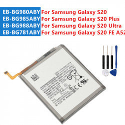 Batterie EB-BG781ABY, EB-BG980ABY, EB-BG985ABY, EB-BG988ABY pour Samsung Galaxy S20FE (5G), A52 S20, S20+, S20 Ultra + O vue 0