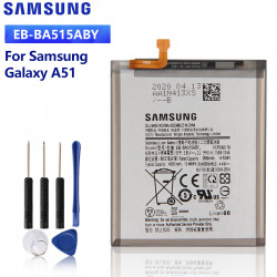 Batterie de Remplacement Authentique EB-BA515ABY pour Galaxy A51 SM-A515 SM-A515F/DSM, 4000mAh vue 0