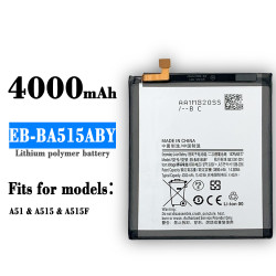 Batterie de Remplacement Originale EB-BA515ABY 4000mAh pour Samsung Galaxy A51 SM-A515 SM-A515F/DSM - Kit Complet avec O vue 0