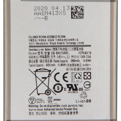 Batterie de Remplacement EB-BA515ABY Rechargeable 4000mAh pour Samsung Galaxy A51 vue 3