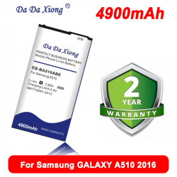 Batterie DaDaXiong 4900mAh pour Samsung Galaxy EB-BA510ABE A510 2016 A5100 A51 SM-A510F. vue 0