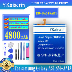 Batterie de Remplacement Samsung EB-BA515ABY 4800mAh pour Galaxy A51 SM-A515/SM-A515F/DSM + Outils vue 0
