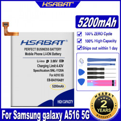 Batterie EB-BA516ABY 5200 mAh pour Samsung Galaxy A51 5G (SM-A516B/SM-A5160) vue 0