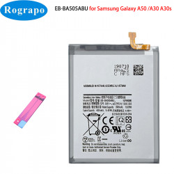 Batterie de Téléphone Portable d'Origine Samsung Galaxy A50 A30 A30s SM-A505 SM-A305 SM-A307FDS - 4000mAh EB-BA505ABU  vue 0